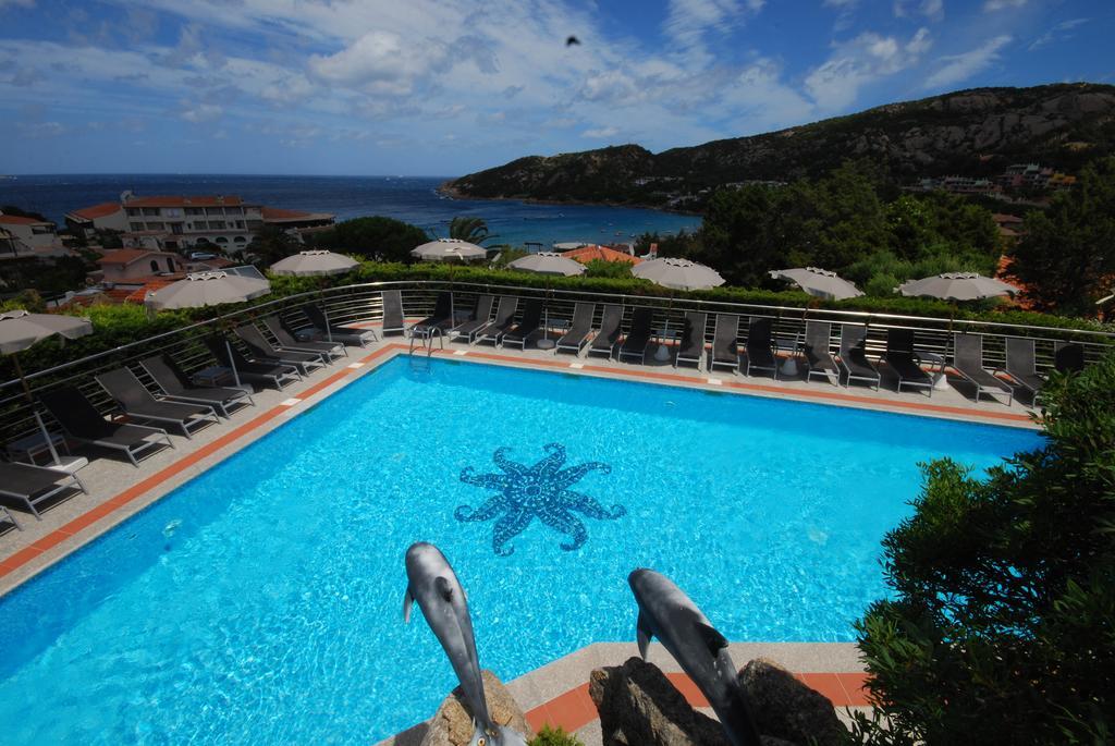 Hotel Mon Repos Baia Sardinia Exteriér fotografie