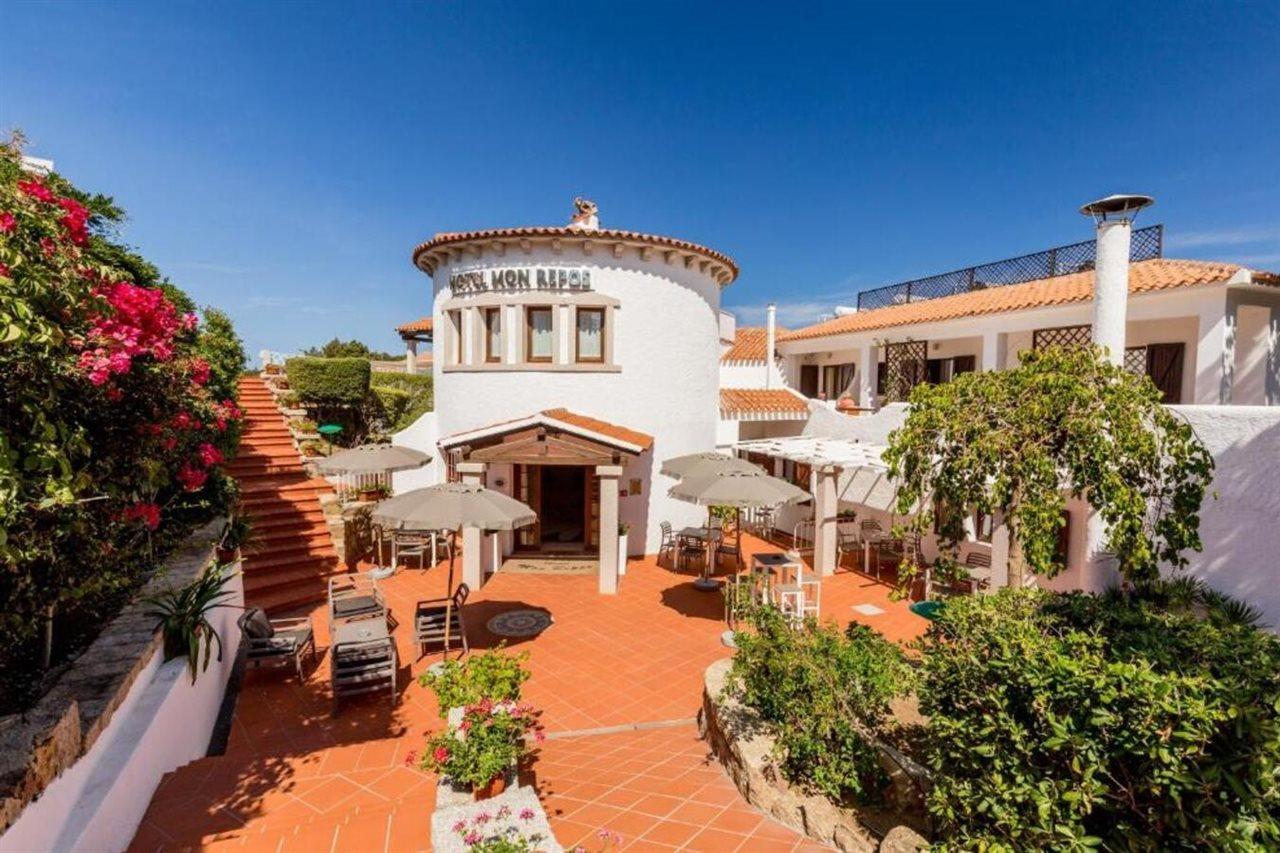 Hotel Mon Repos Baia Sardinia Exteriér fotografie