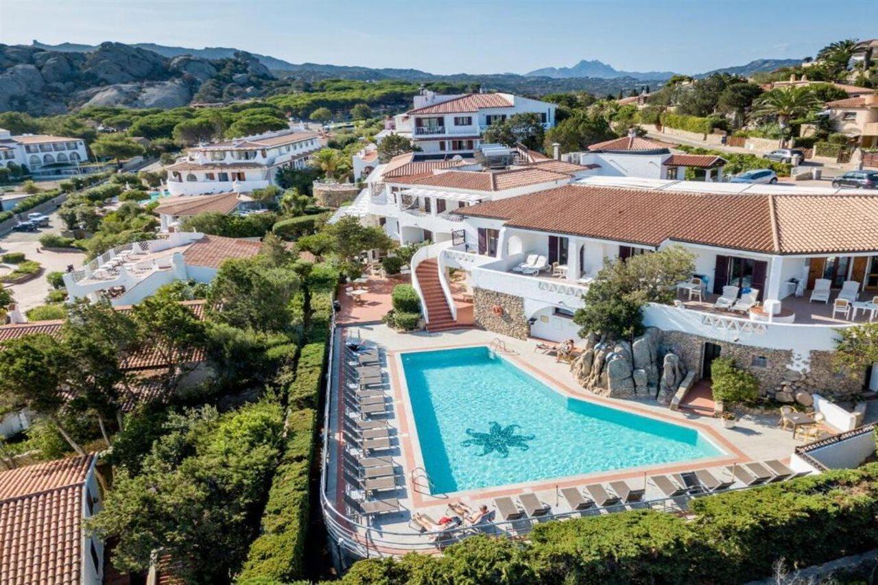 Hotel Mon Repos Baia Sardinia Exteriér fotografie