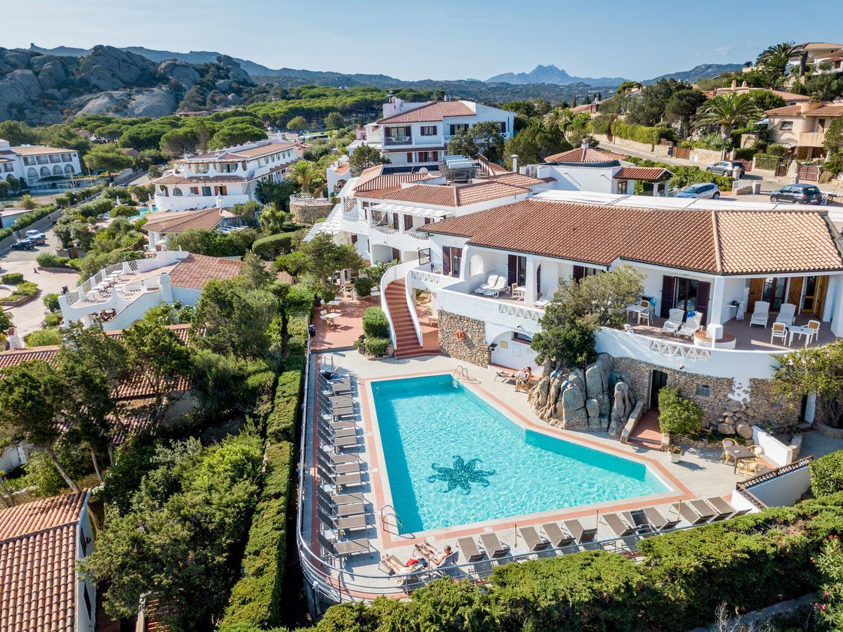 Hotel Mon Repos Baia Sardinia Exteriér fotografie