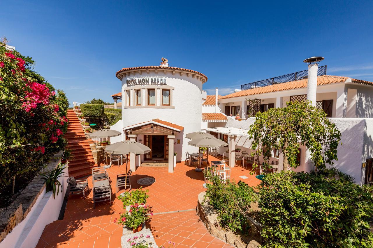 Hotel Mon Repos Baia Sardinia Exteriér fotografie